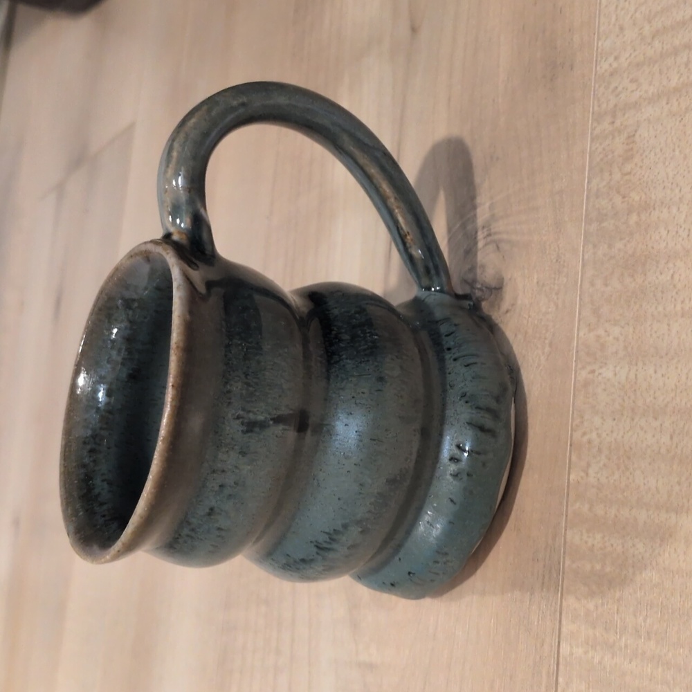 Handmade Pottery Shaped Mug